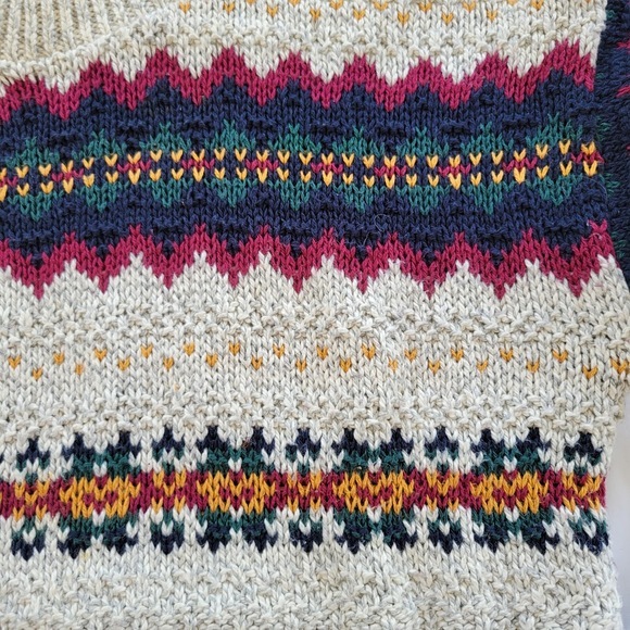 Hampton Bay Trading Co Knitted Sweater Made in USA RN 32952‎ Mens Sz M - Picture 3 of 7